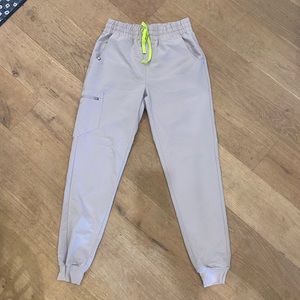 Figs high waisted joggers in skate
